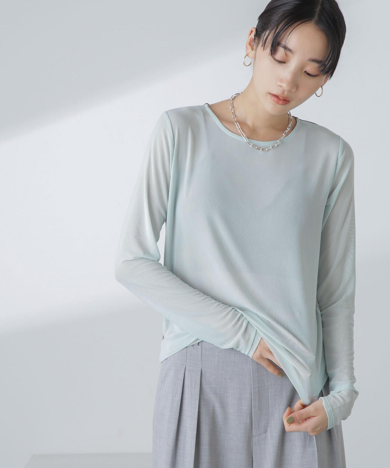 ストレッチチュール 前後2wayシアートップス