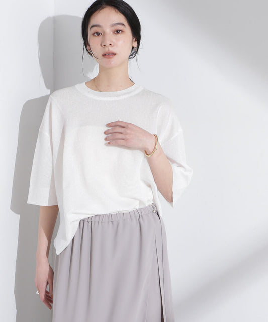 オーロララメシアースムースニットTシャツ
