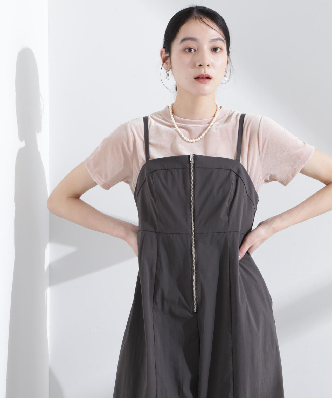 シアーベロアコンパクトTシャツ