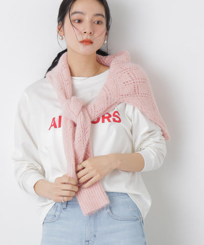 ロゴプリントロングスリーブTシャツ