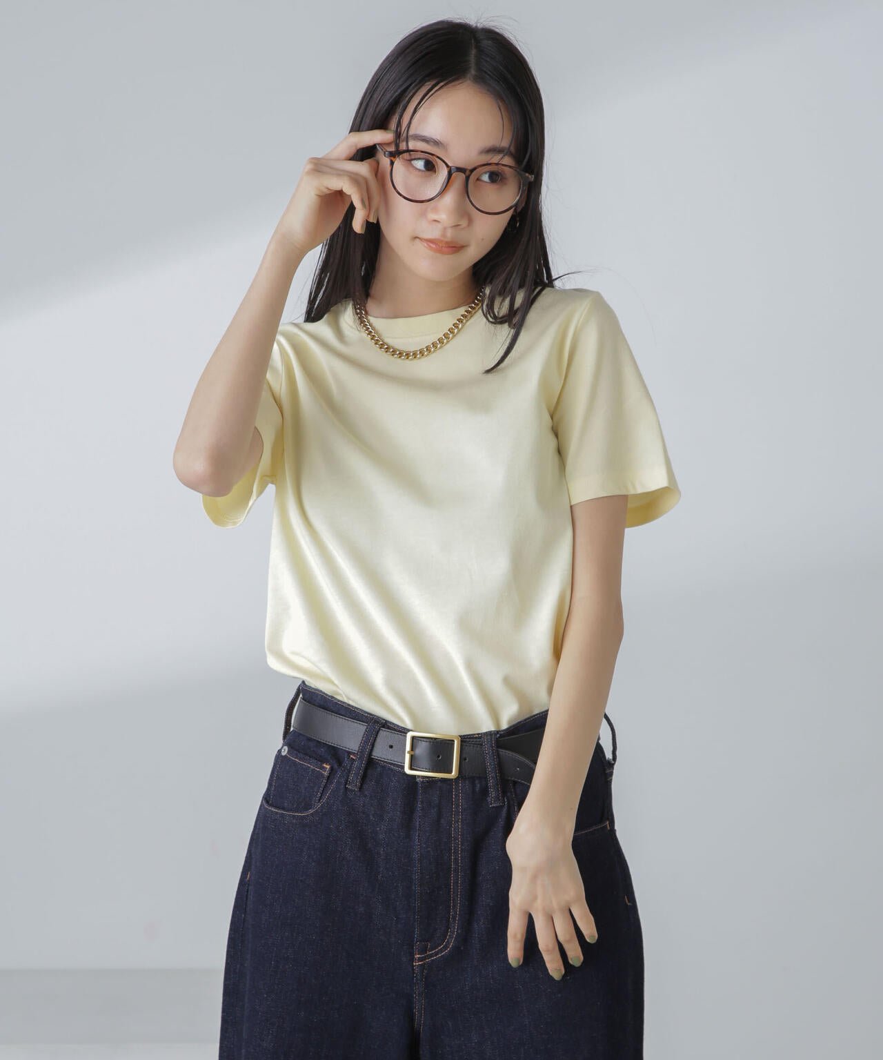 汗染み防止加工接触冷感半袖Tシャツ