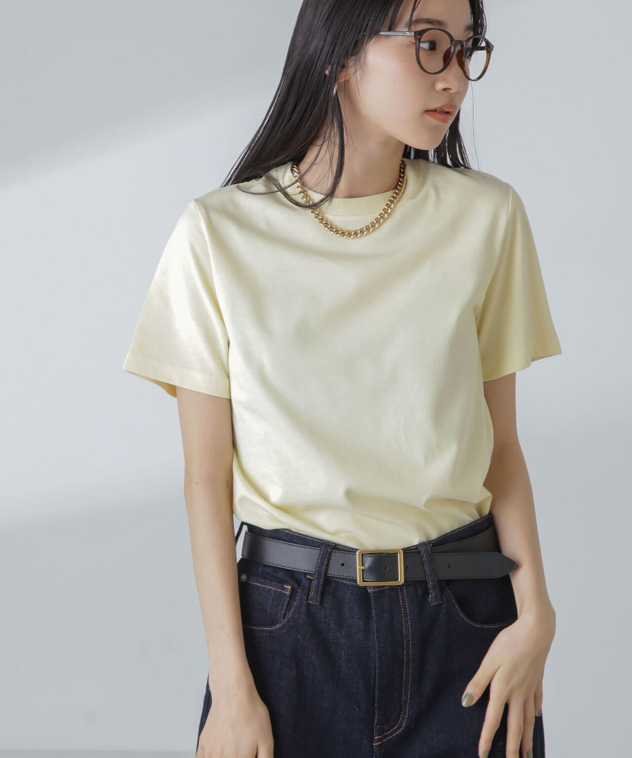 汗染み防止加工接触冷感半袖Tシャツ