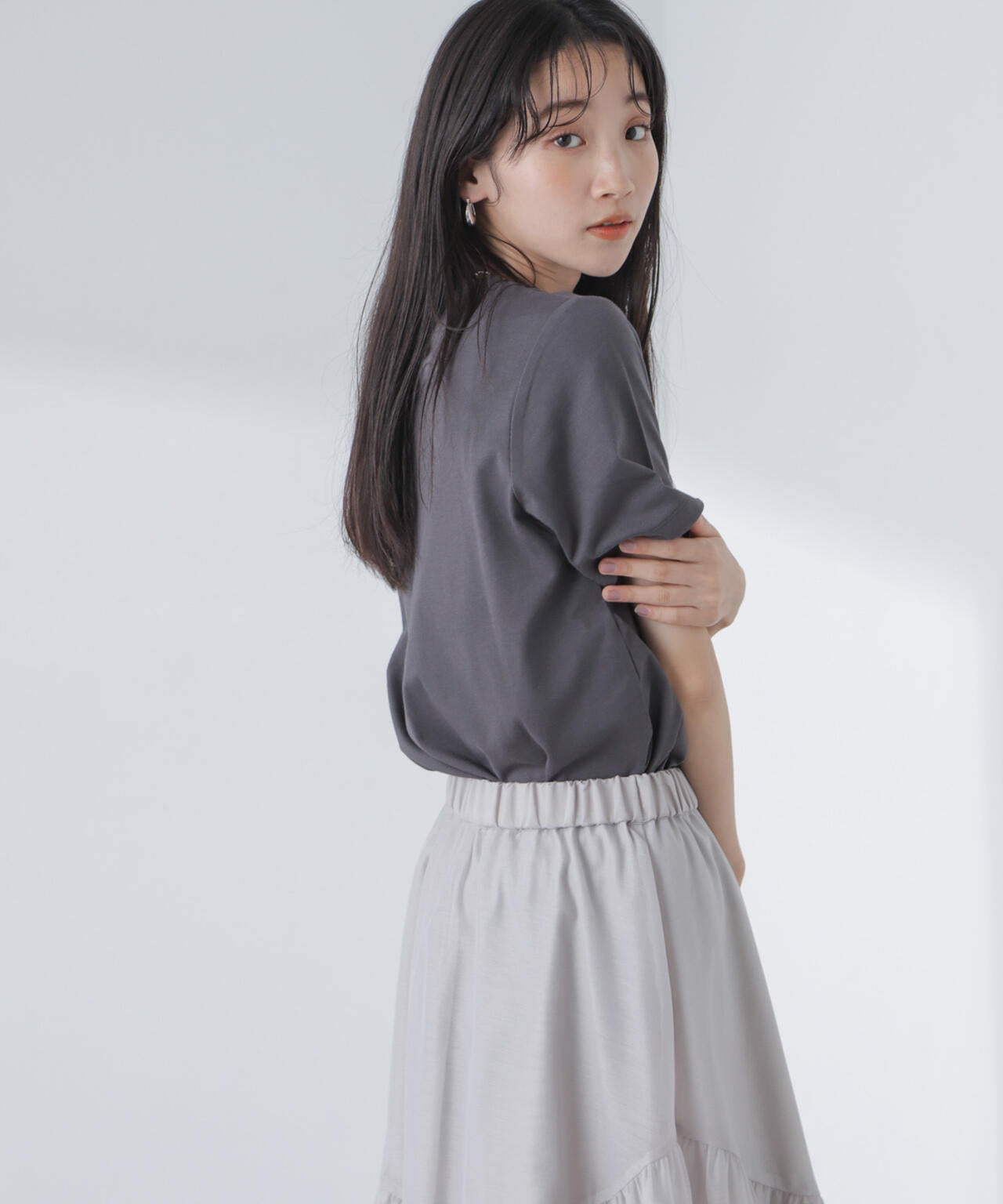 ロゴプリントTシャツ