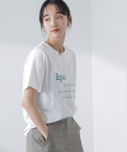 ロゴプリントTシャツ