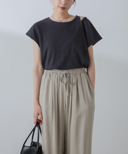 レイヤード風サーマルトップス