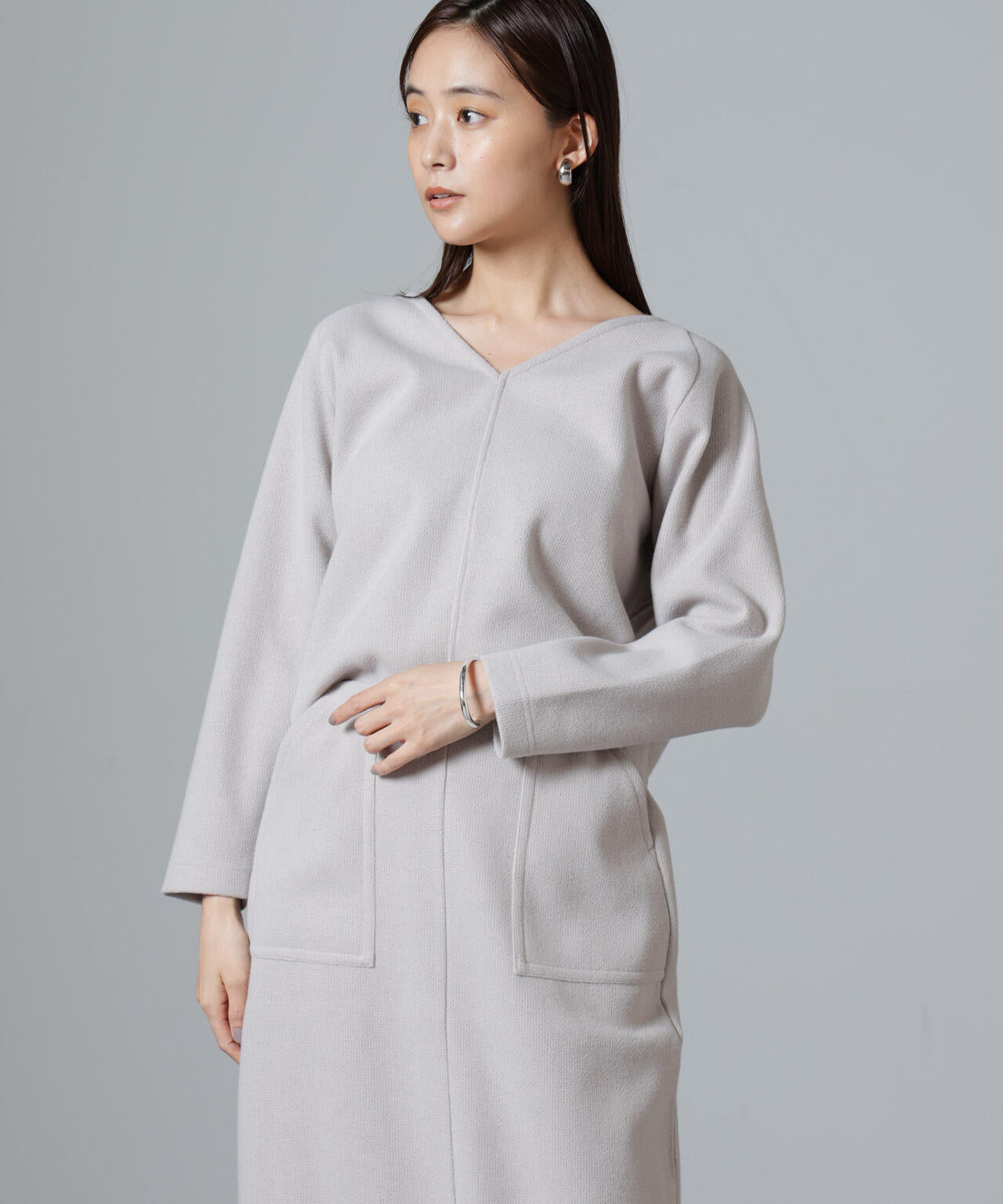 ウールライクニードルパンチプルオーバー(セットアップ可)