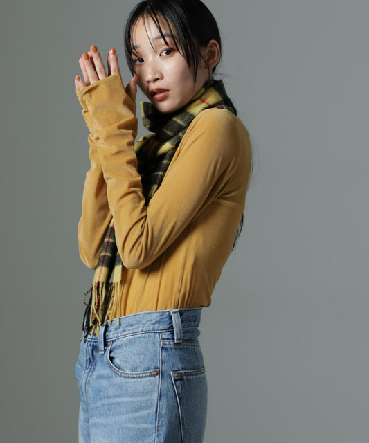 シアーベロアロングTシャツ