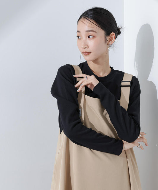 抗菌防臭リブロングスリーブTシャツ