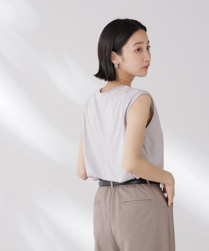 吸水速乾抗菌防臭ノースリーブトップス