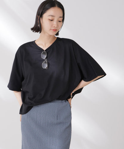 吸水速乾抗菌防臭ドルマンワイドトップス