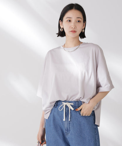 吸水速乾抗菌防臭ドルマンワイドトップス