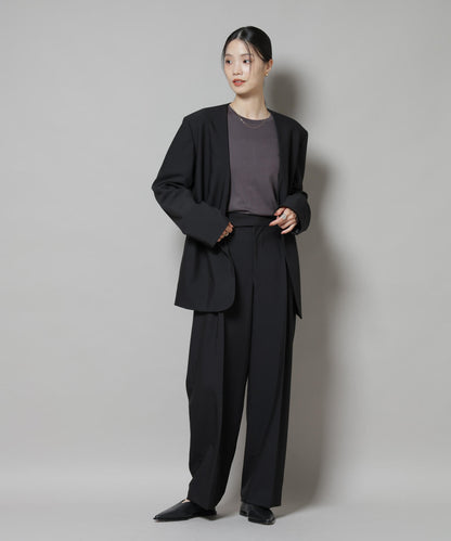 吸湿発熱クルーネックロングスリーブTシャツ