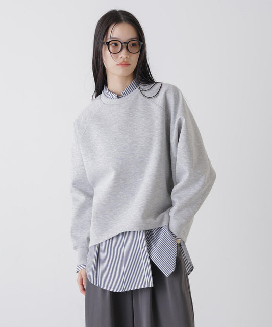 ソフトダンボールドルマンコクーンシルエットプルオーバー