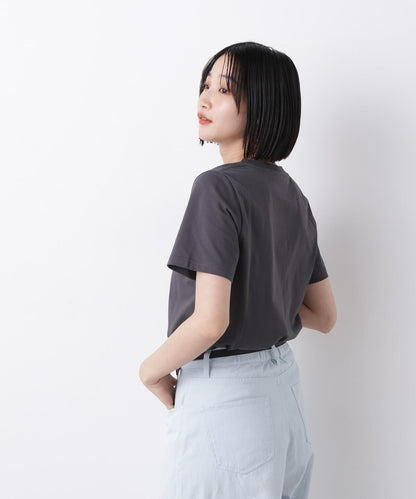 接触冷感&紫外線防止機能 ロゴプリントTシャツ